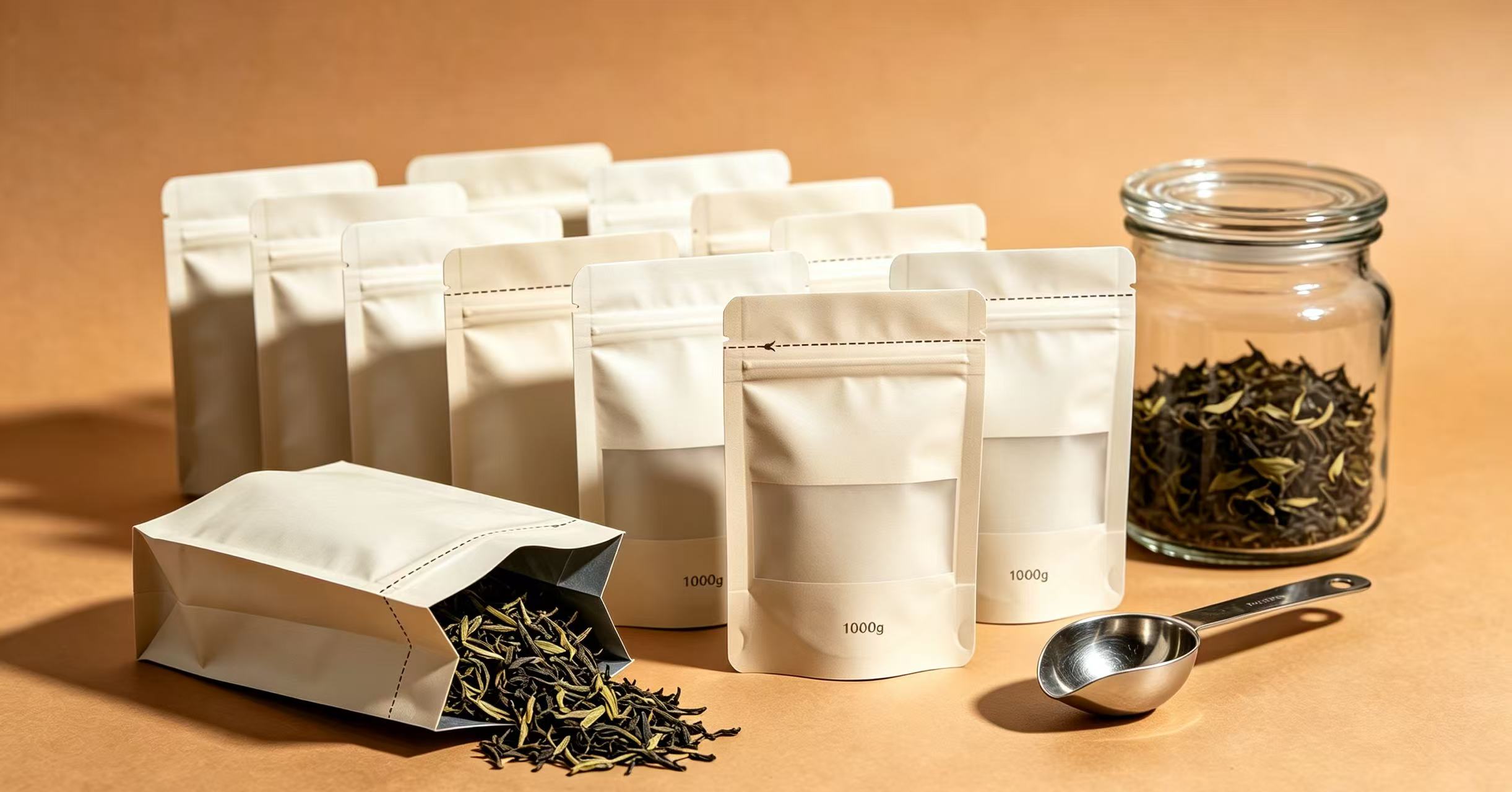 La tendance des emballages de vente au détail de grande taille crée une demande énorme sur le marché pour la nouvelle machine d'emballage automatique de sachets de thé de 1 000 g