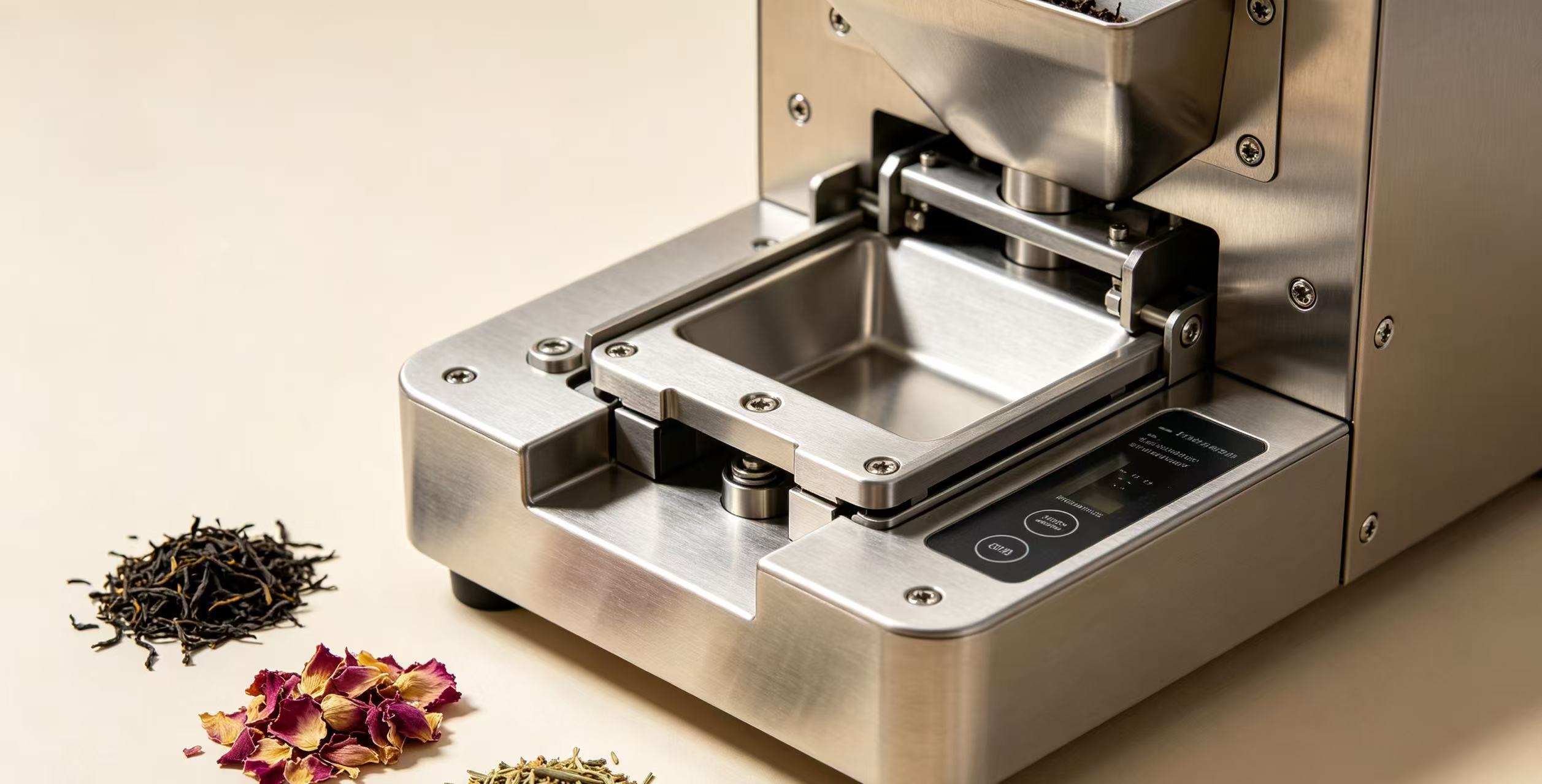 La machine de pesée de thé facile à entretenir maintient des performances de pesage stables grâce à un entretien simplifié