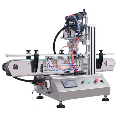 Machine de capsulage automatique de contrôle de couple de tendeur de bouchon de bouteille numérique