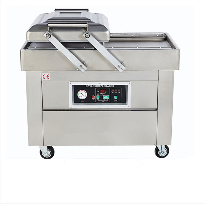 Machine de mise sous vide à double chambre