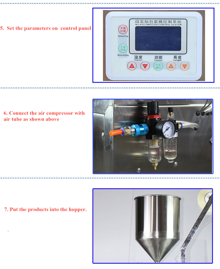 Automatic Liquid paste packaging machine