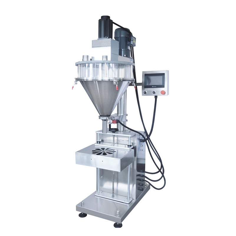 Machine de remplissage de poudre semi-automatique à écran tactile